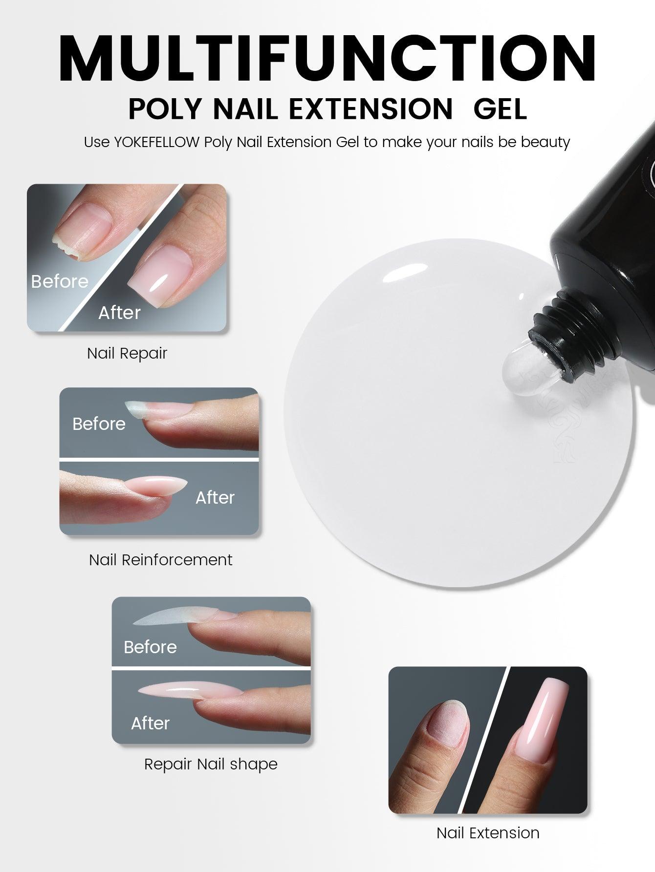 Gel para uñas Poly de 15 g - YMP01