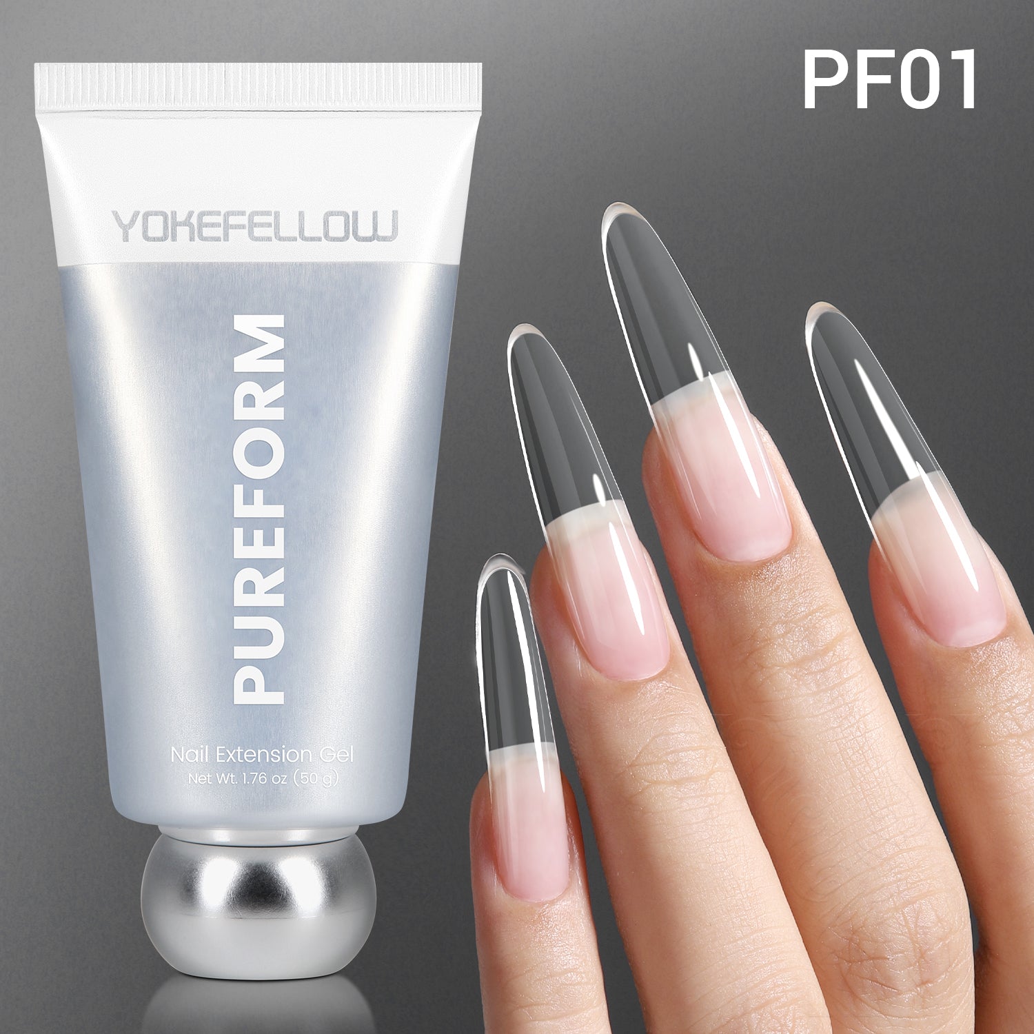 50G Pureform Nail Extension Gel-PF14(Petal Pink)