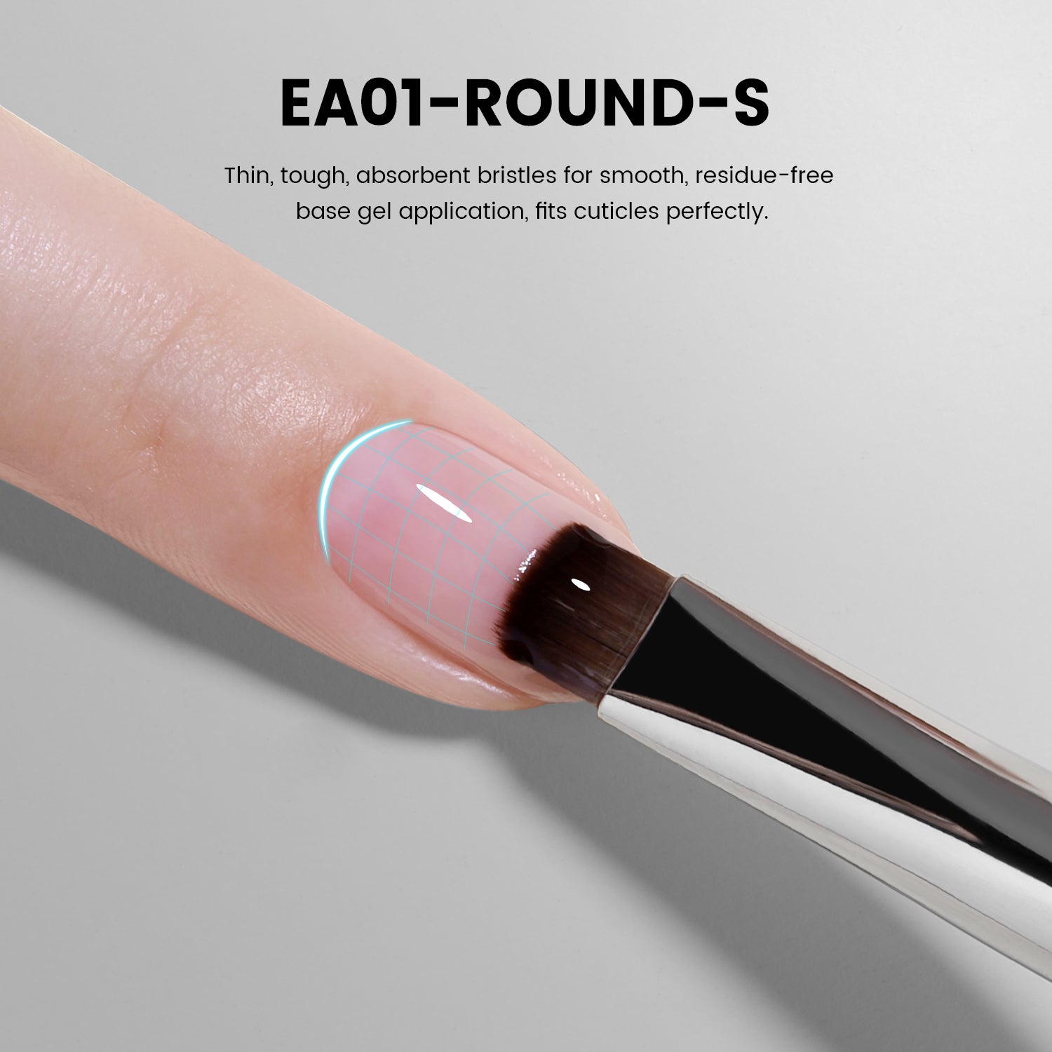 EliteAlly Nail Art Brushes-EA01(ROUND-S)