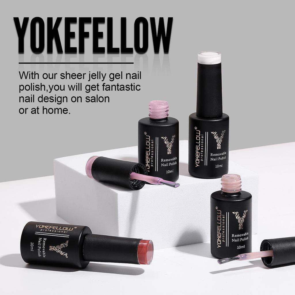 10ML Jelly Gel Polish-YZ01 - YokefellowBeauty