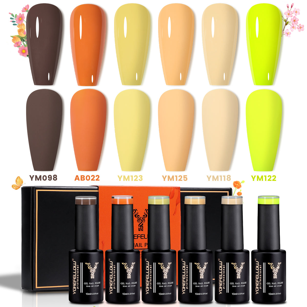 Spring Series-6PCS Gel Polish Set