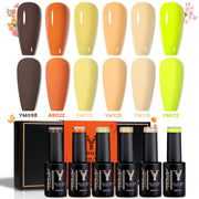 Serie Primavera - Set de 6 esmaltes en gel