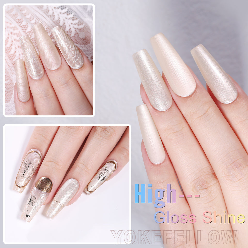 10ML Shell Thread Gel Polish-LW02 - YokefellowBeauty