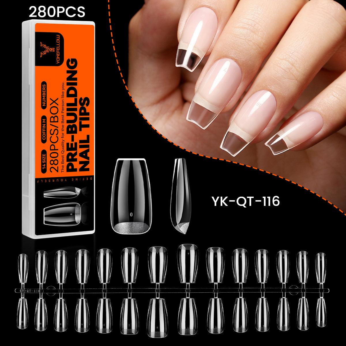 300PCS Pre-building Nail Tips-YK-QT-116