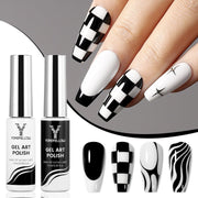 2PCS Gel Art Polish Set