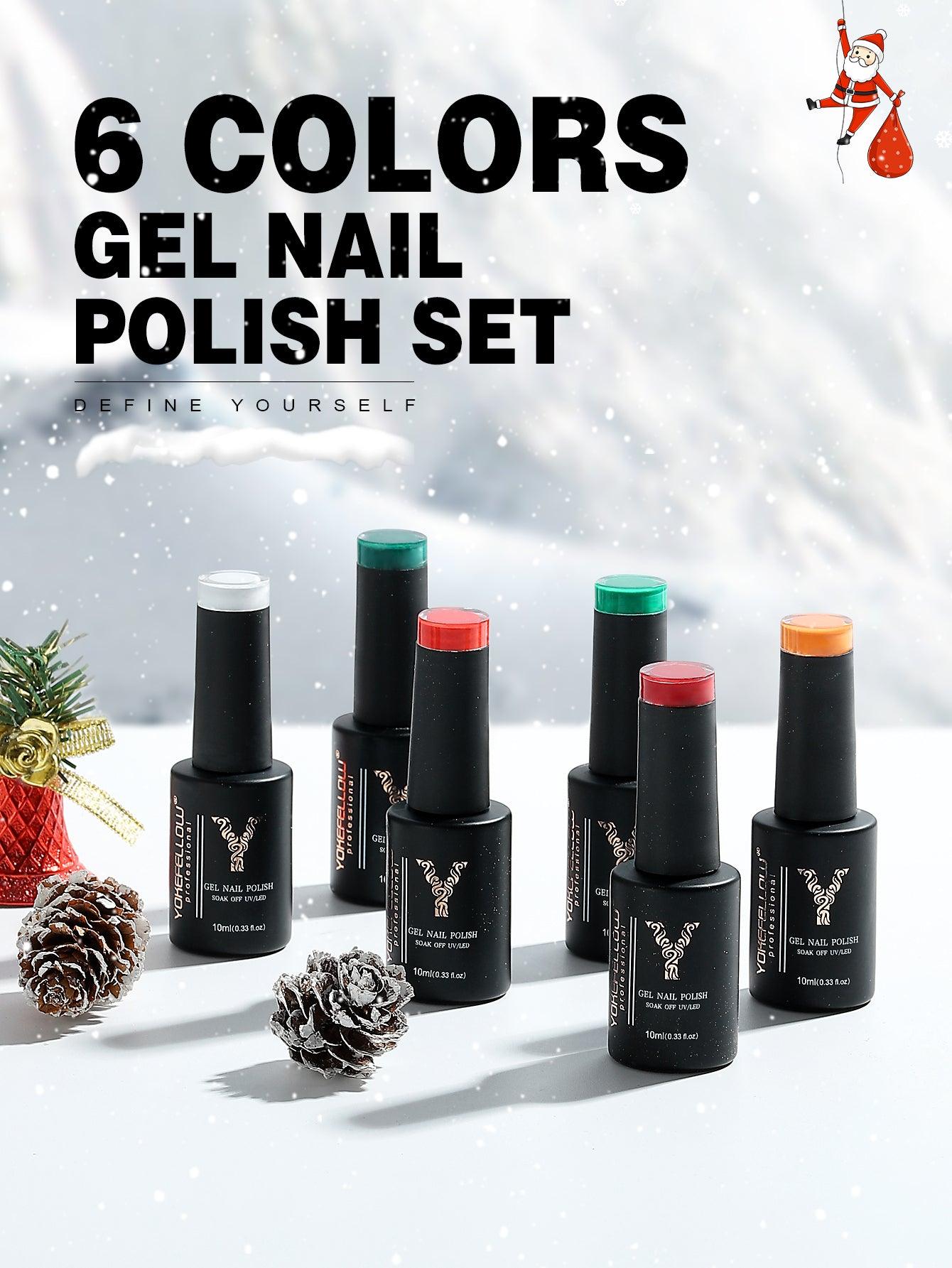 Christmas Series-6 Colors Gel Polish Set