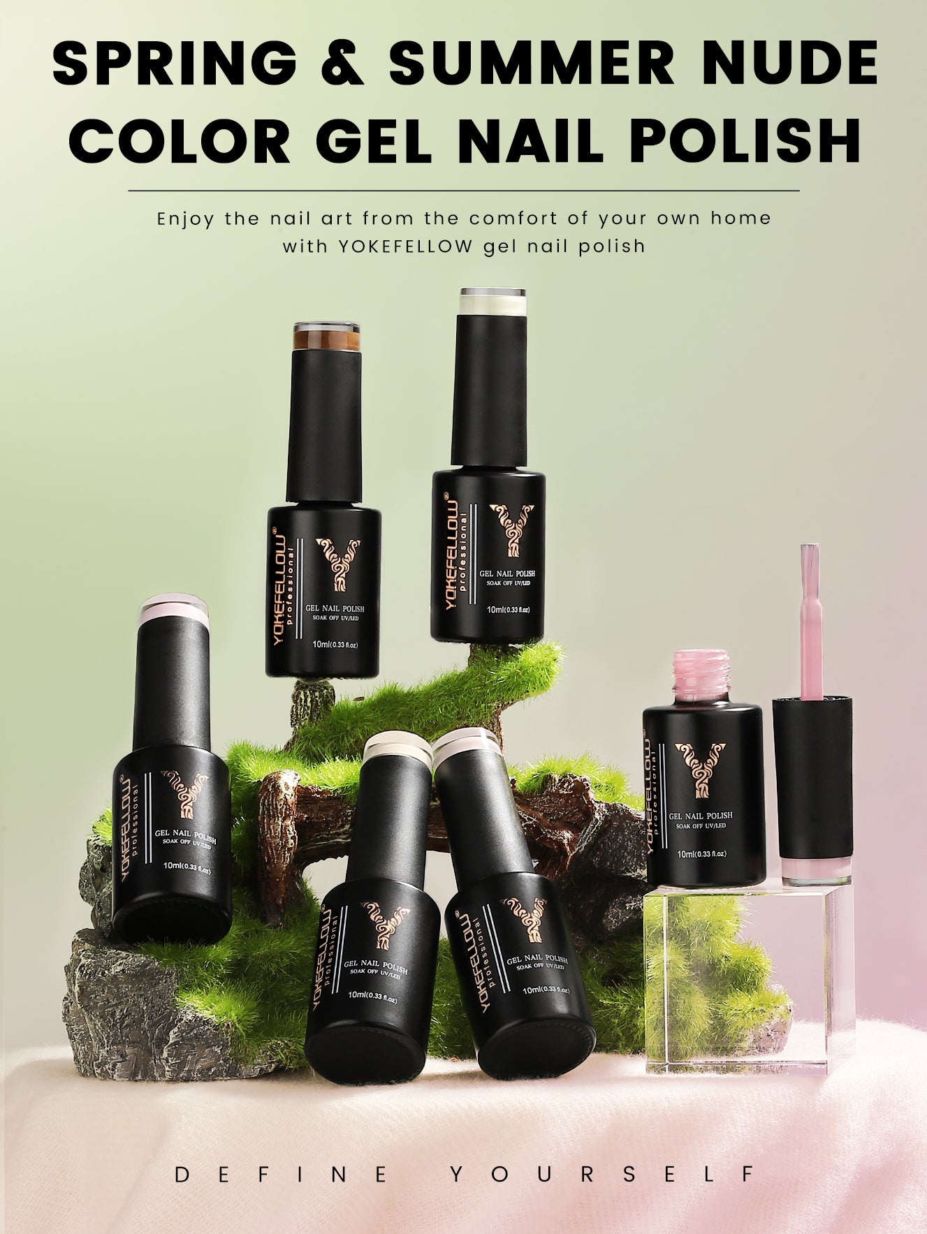 Collection Printemps - Coffret de 6 vernis à ongles gel
