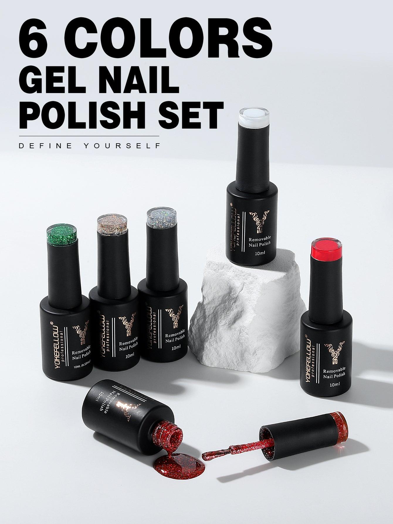 Christmas Series-6 Colors Gel Polish Set