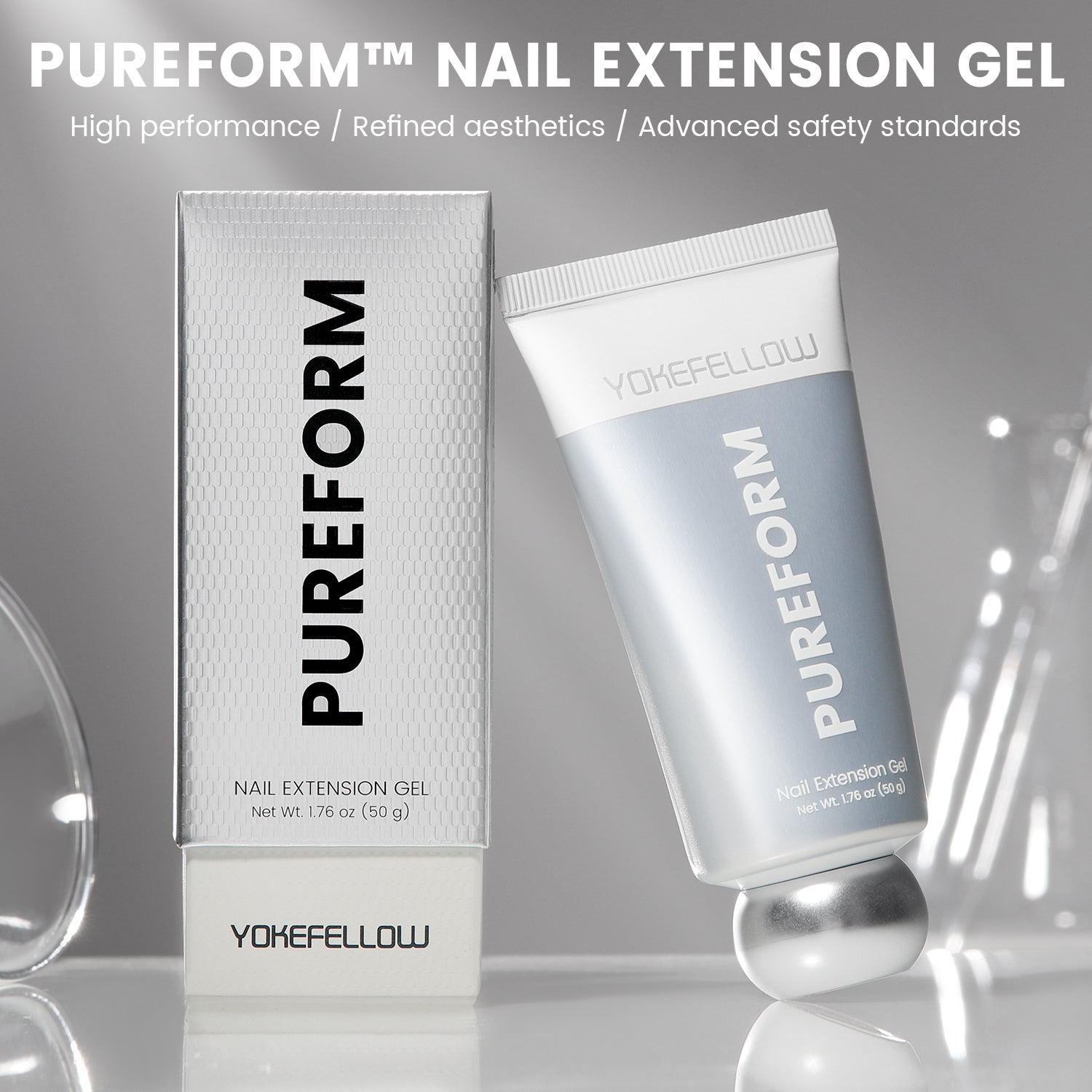 50G Pureform Nail Extension Gel-5PCS Pack