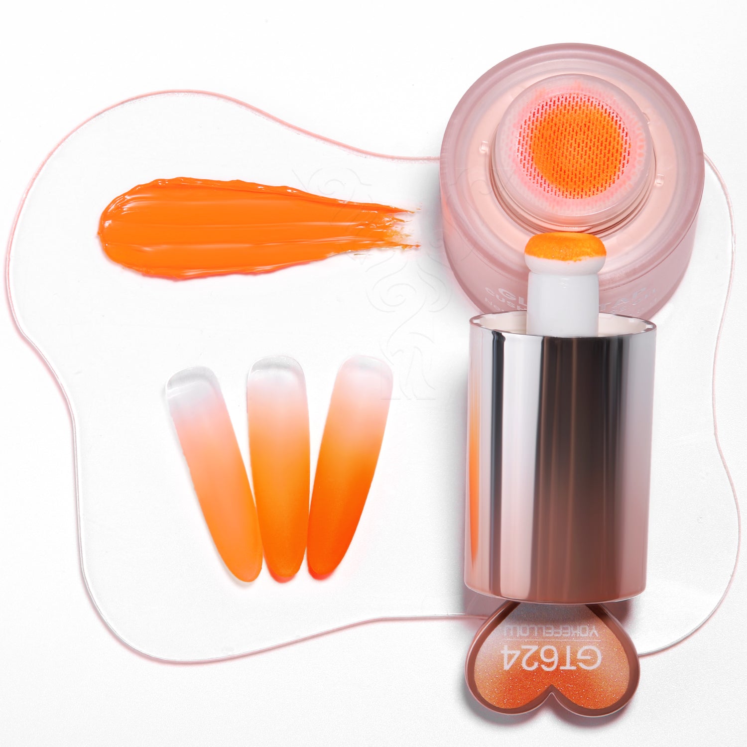 YOKEFELLOW GleamTap Cushion Ombre Painting Gel-GT612