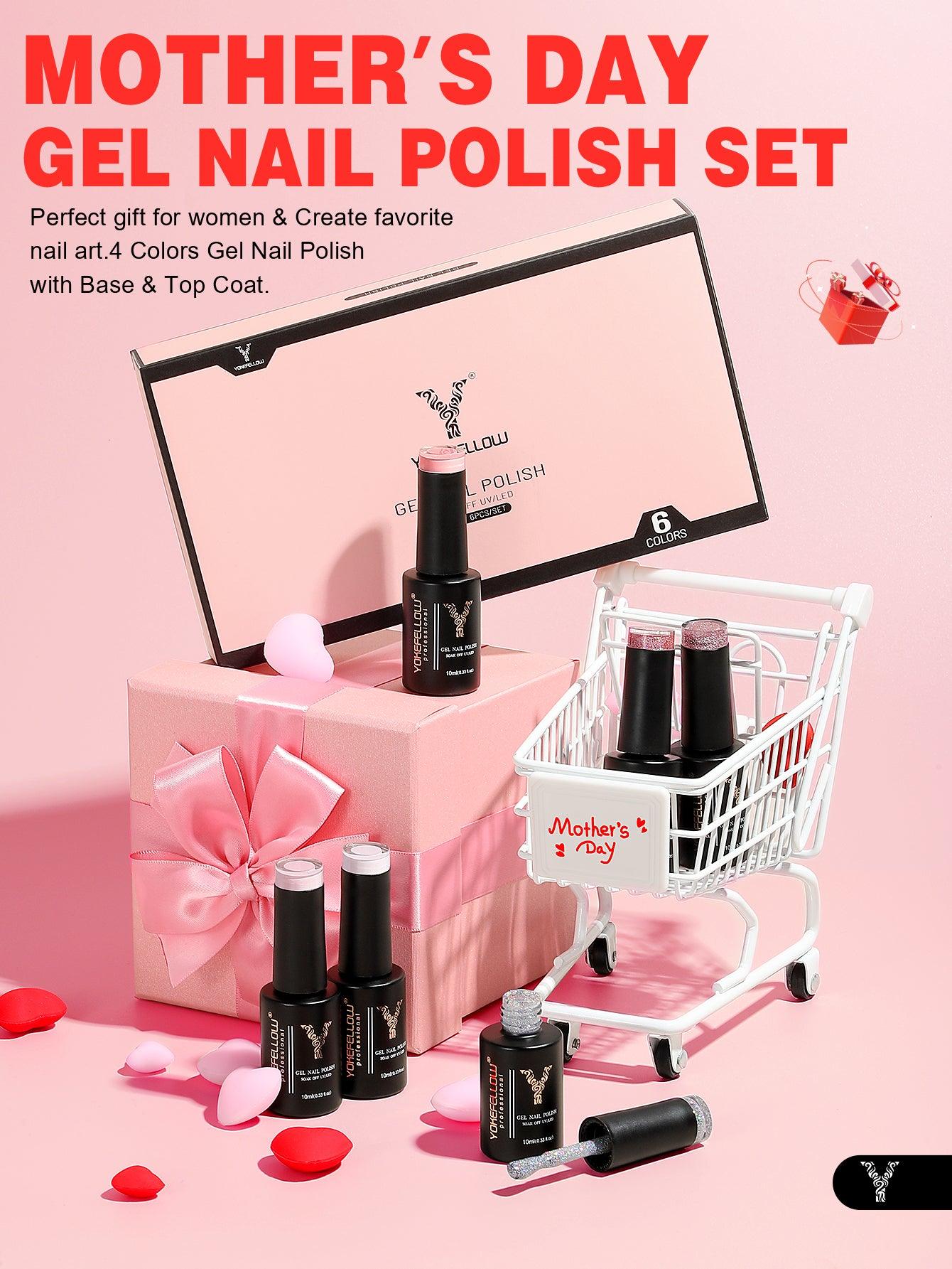 Pink Series-6 Colors Gel Polish Set