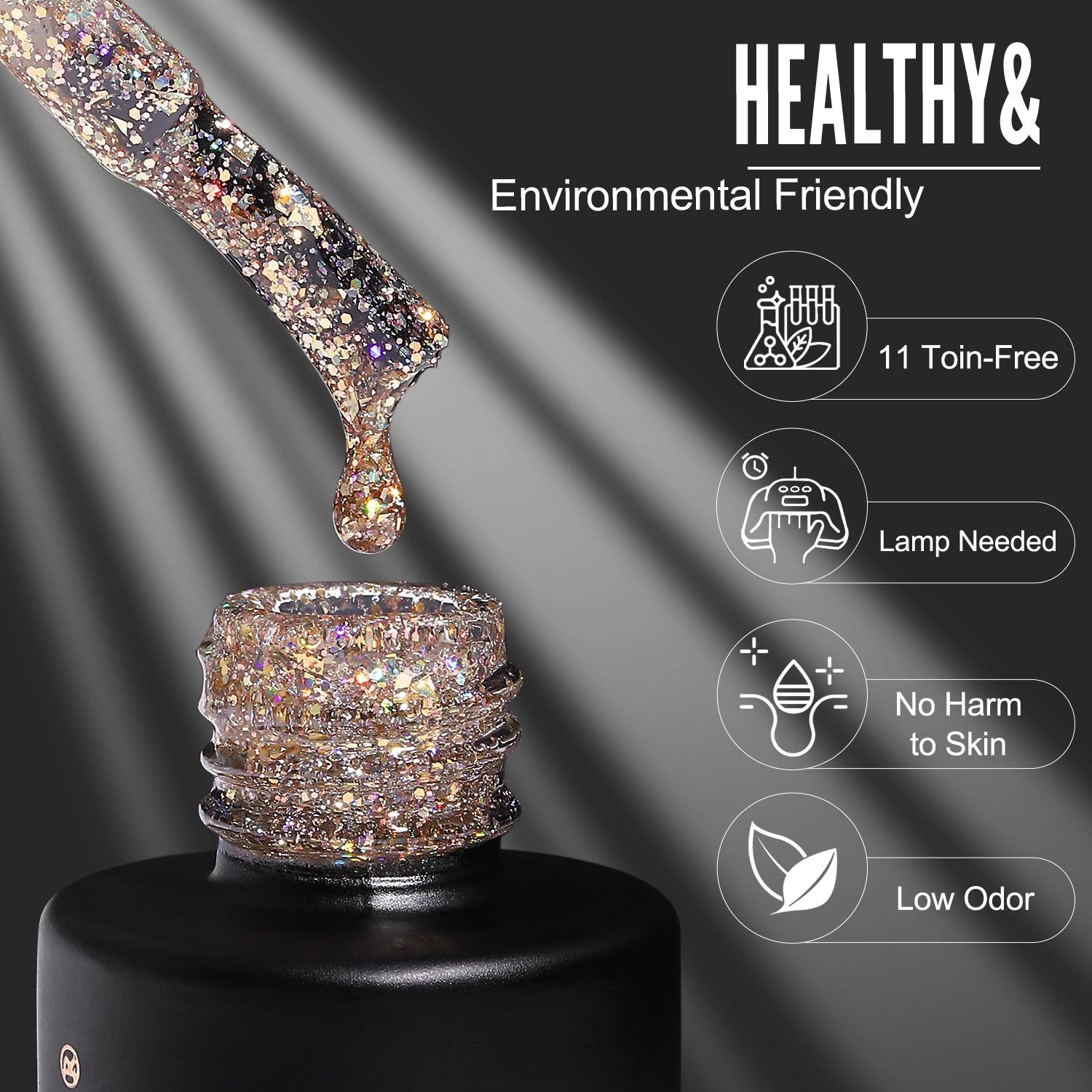 10ML Glitter Gel Polish-BD03