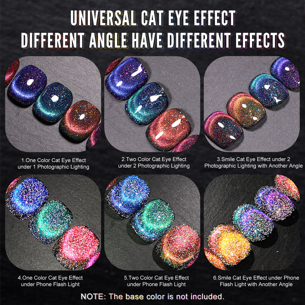 Cat Magnetic Series-6 Colors Gel Polish Set - YokefellowBeauty