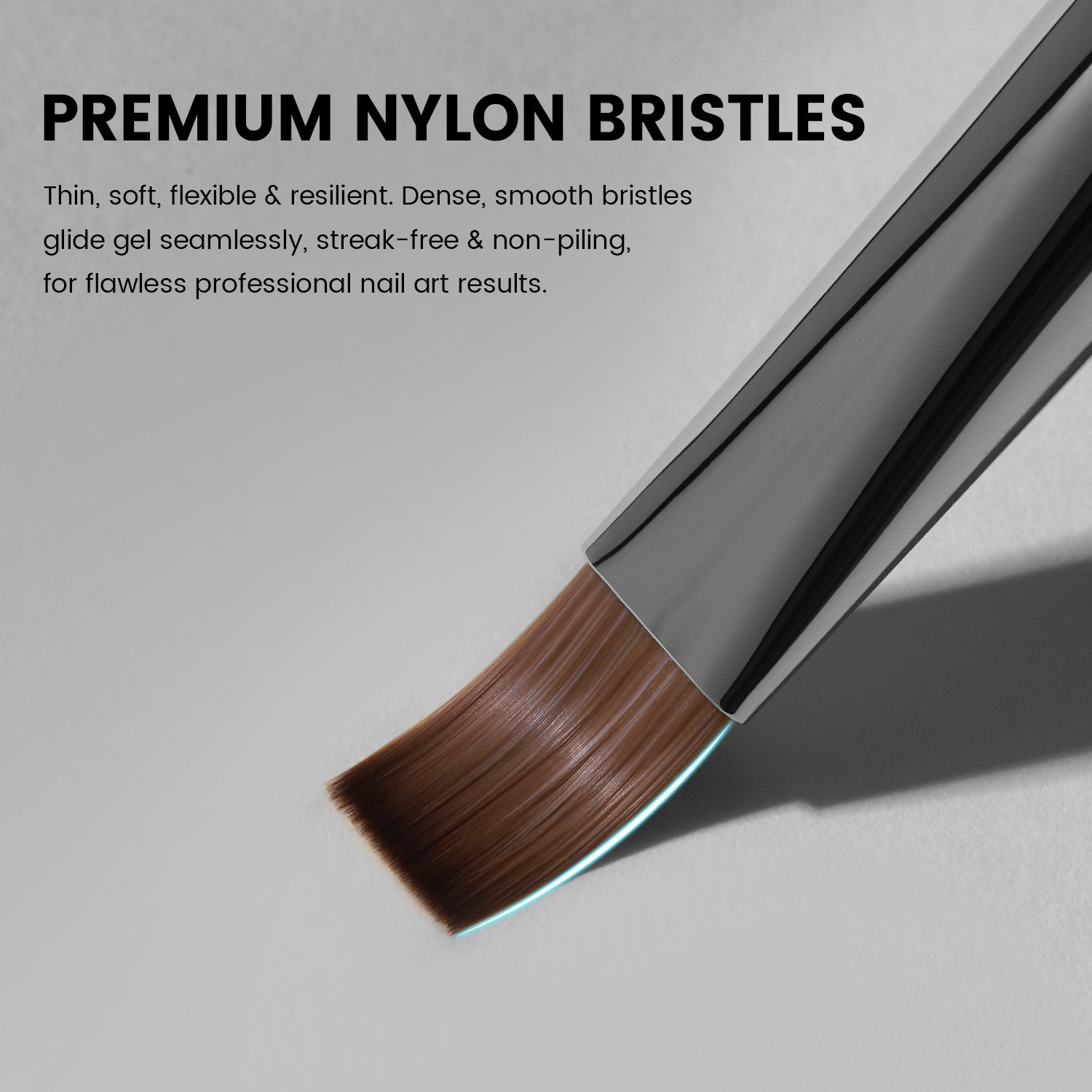 EliteAlly Nail Art Brushes-EA03(WIDE FLAT)