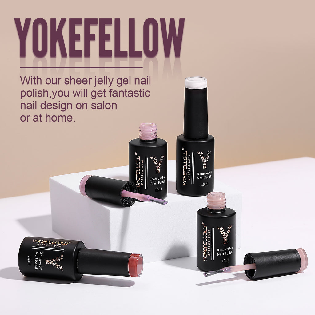 10ML Jelly Gel Polish-YZ03 - YokefellowBeauty