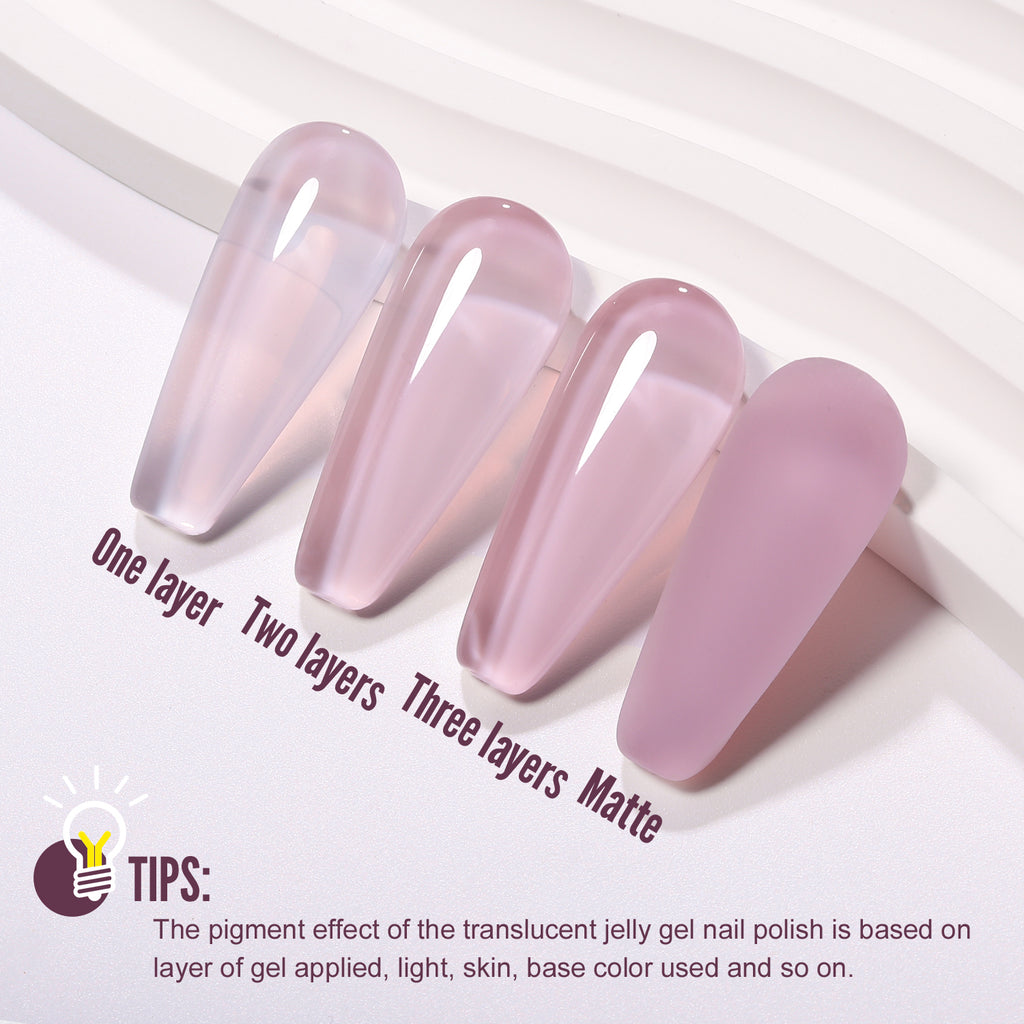 10ML Jelly Gel Polish-YZ03 - YokefellowBeauty