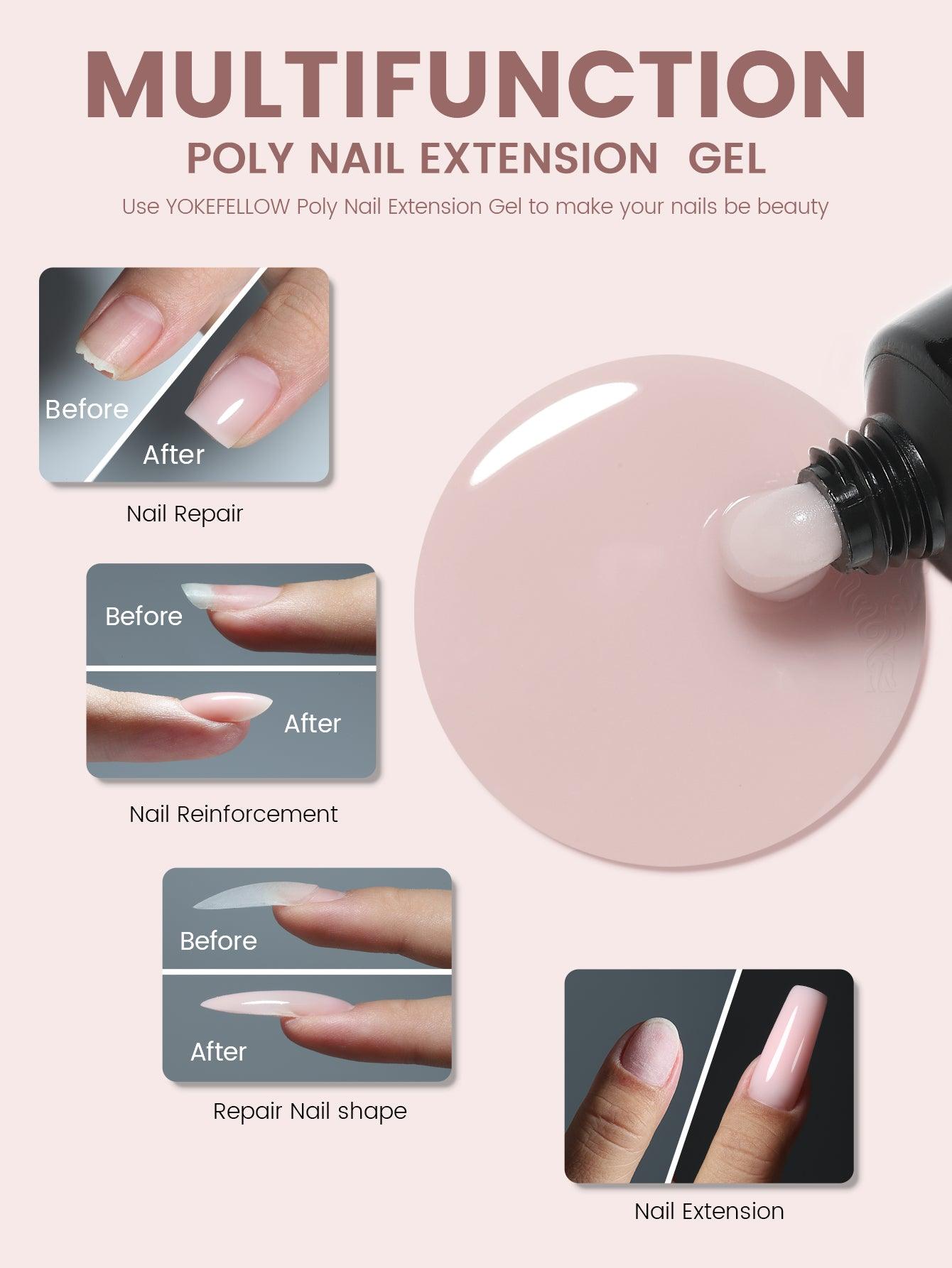 Gel para uñas Poly de 15 g - YMP03
