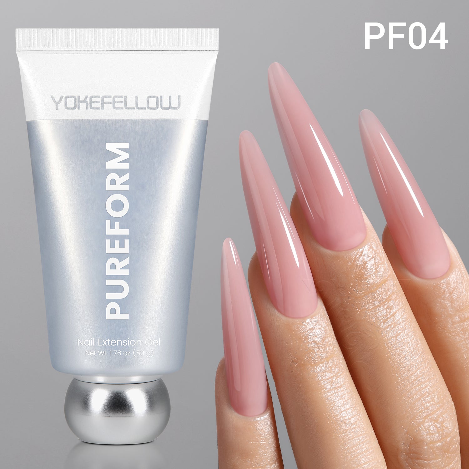 50G Pureform Nail Extension Gel-PF09(Cream Shell)