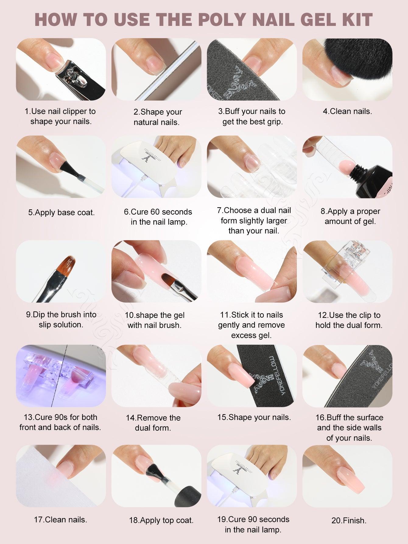 15G Poly Nail Gel-YMP04
