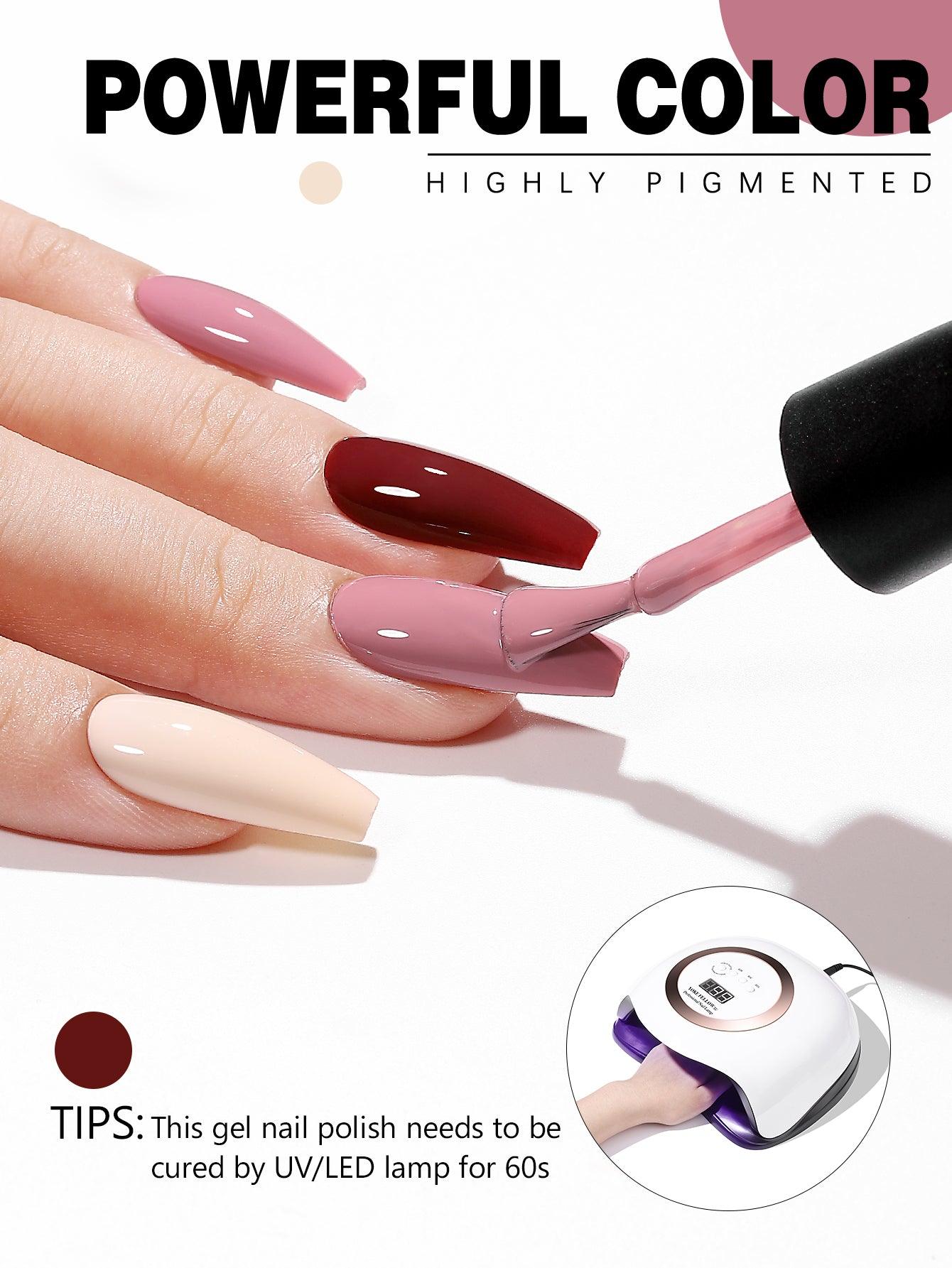 Pink Series-6 Colors Gel Polish Set - YokefellowBeauty