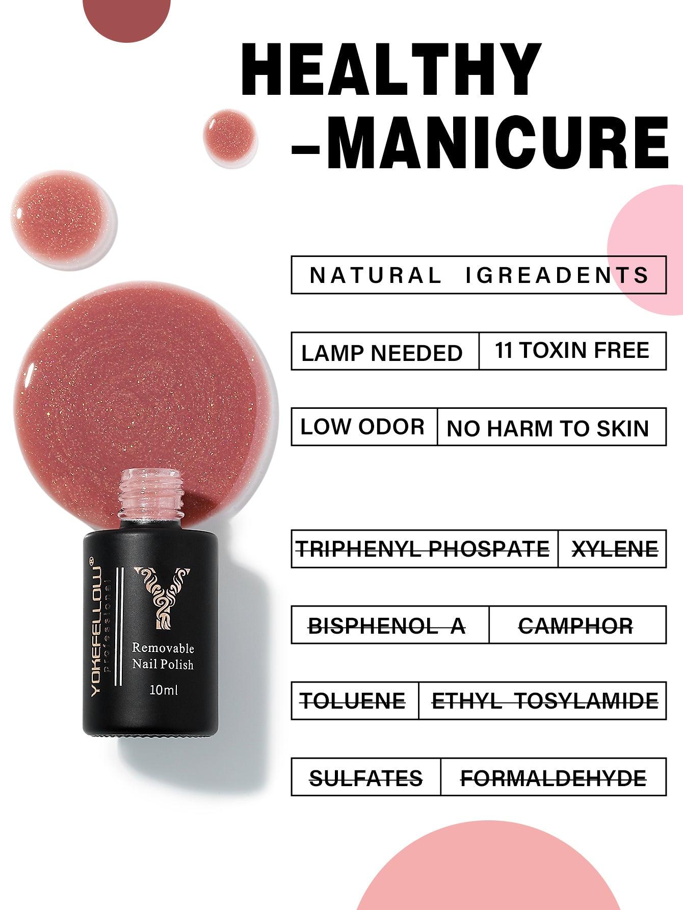 Jelly Series-6 Colors Gel Polish Set