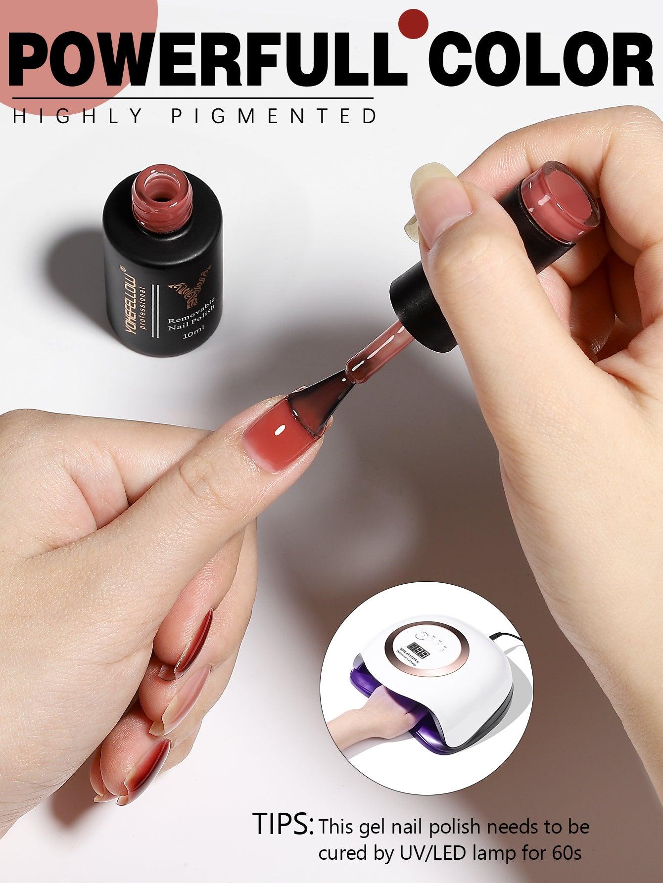 Jelly Series-6 Colors Gel Polish Set