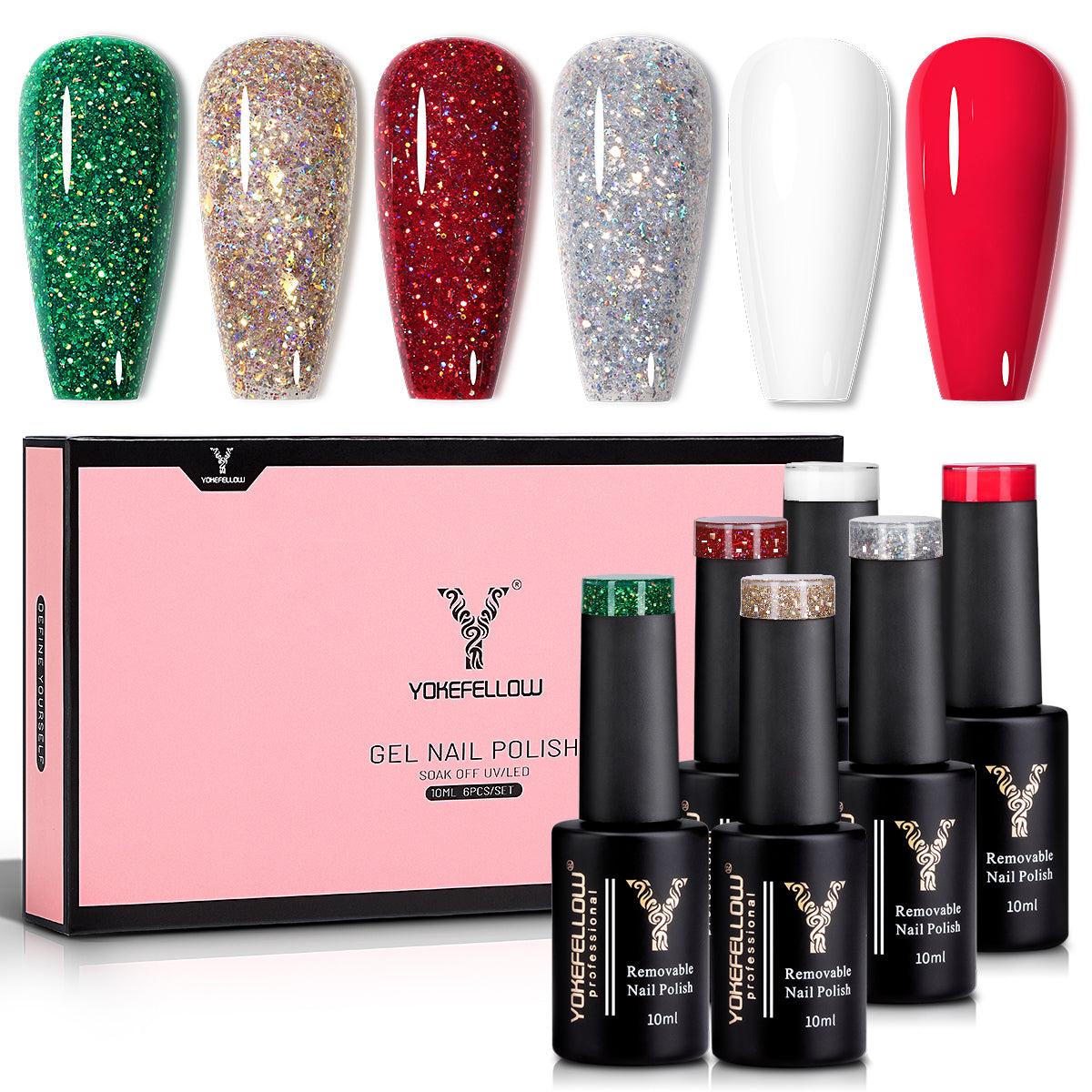 Christmas Series-6 Colors Gel Polish Set