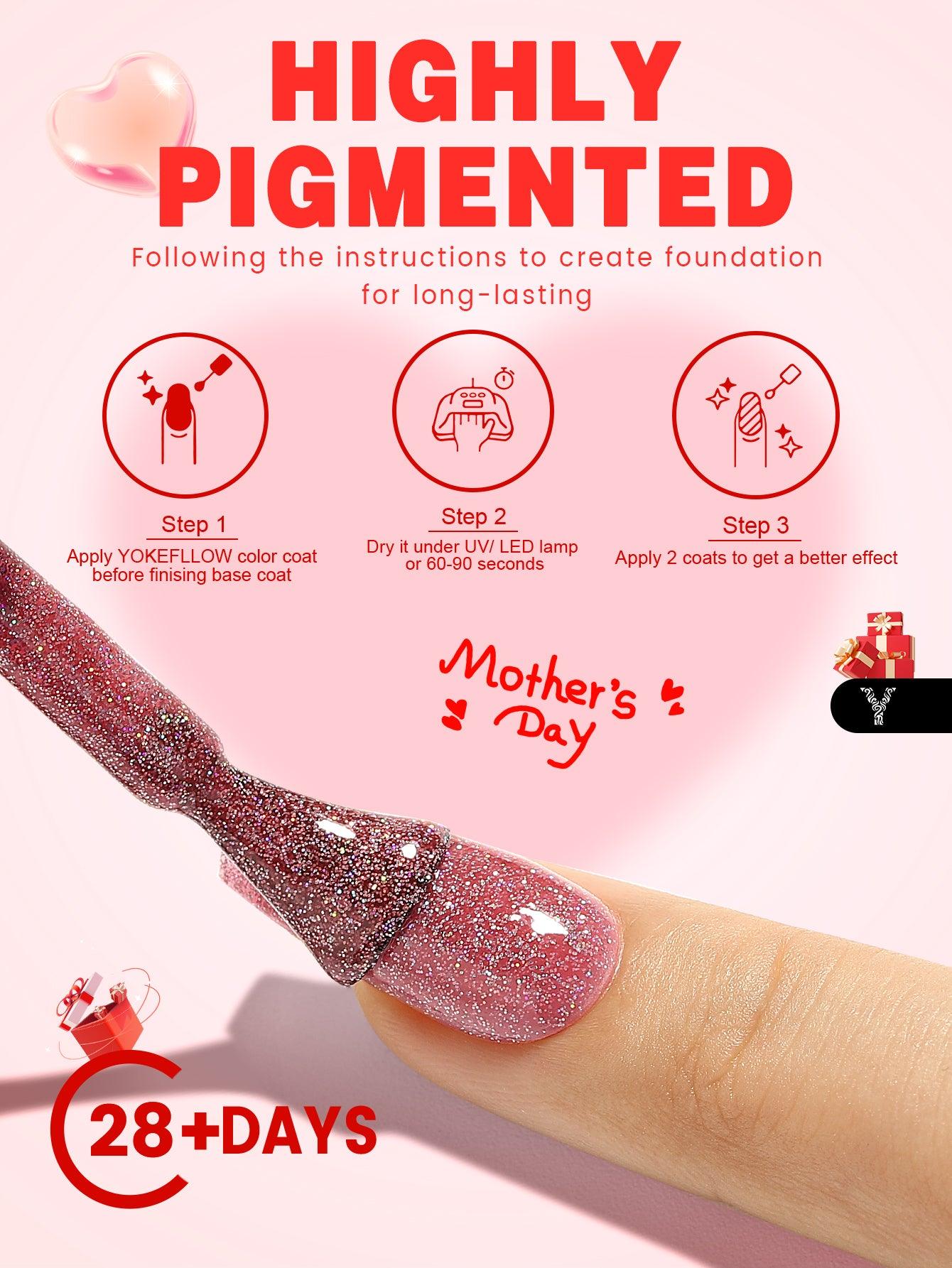 Pink Series-6 Colors Gel Polish Set