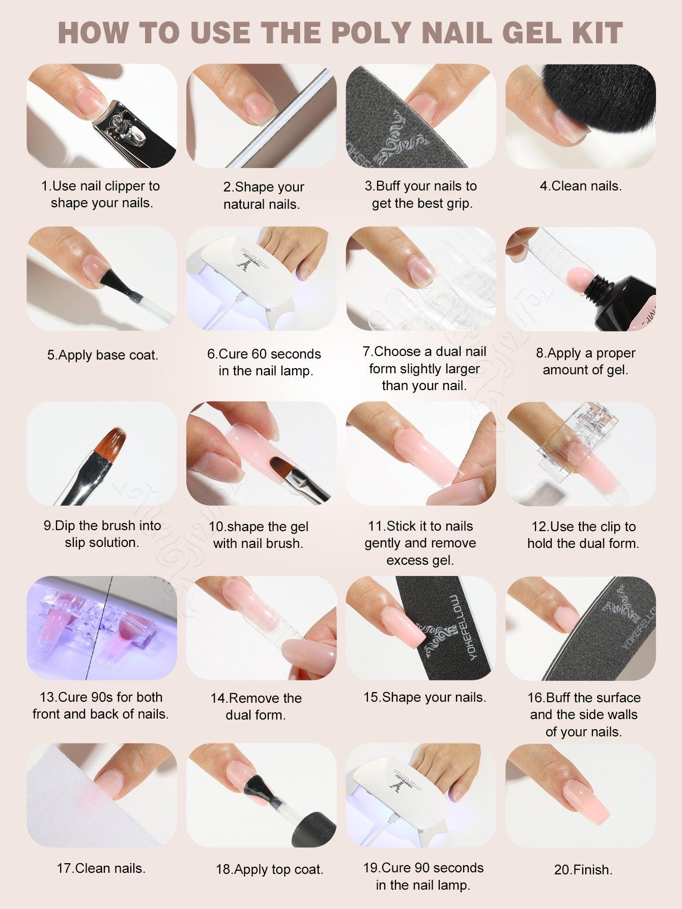15G Poly Nail Gel-YMP05