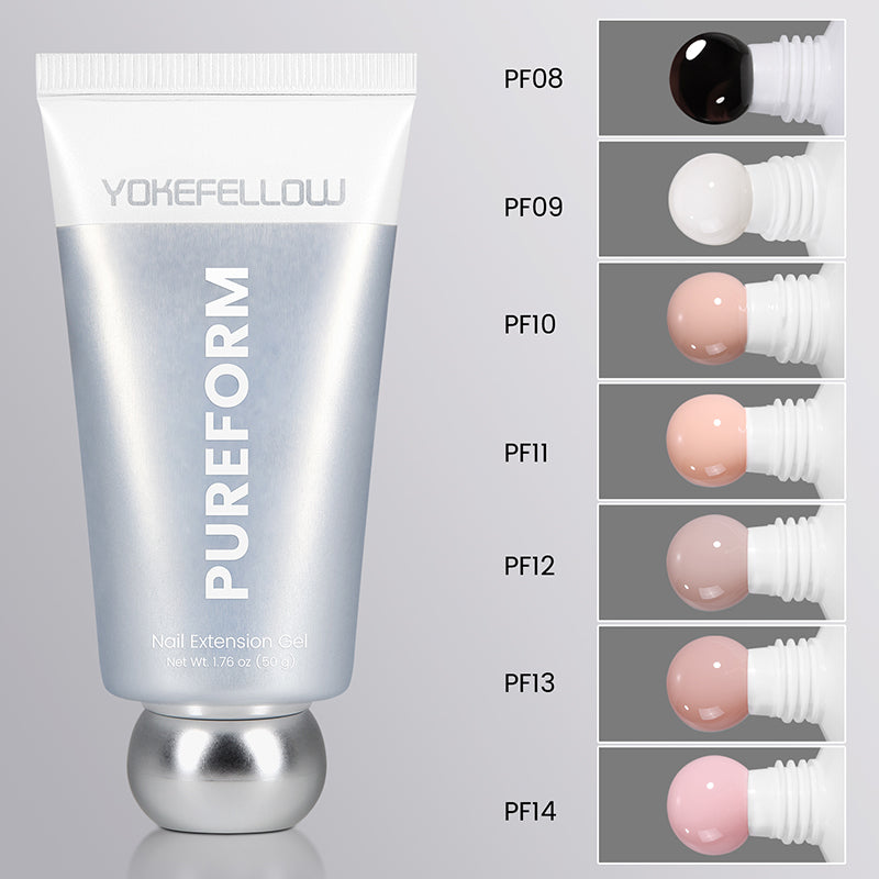 50G Pureform Nail Extension Gel-PF02(Pure Snow)