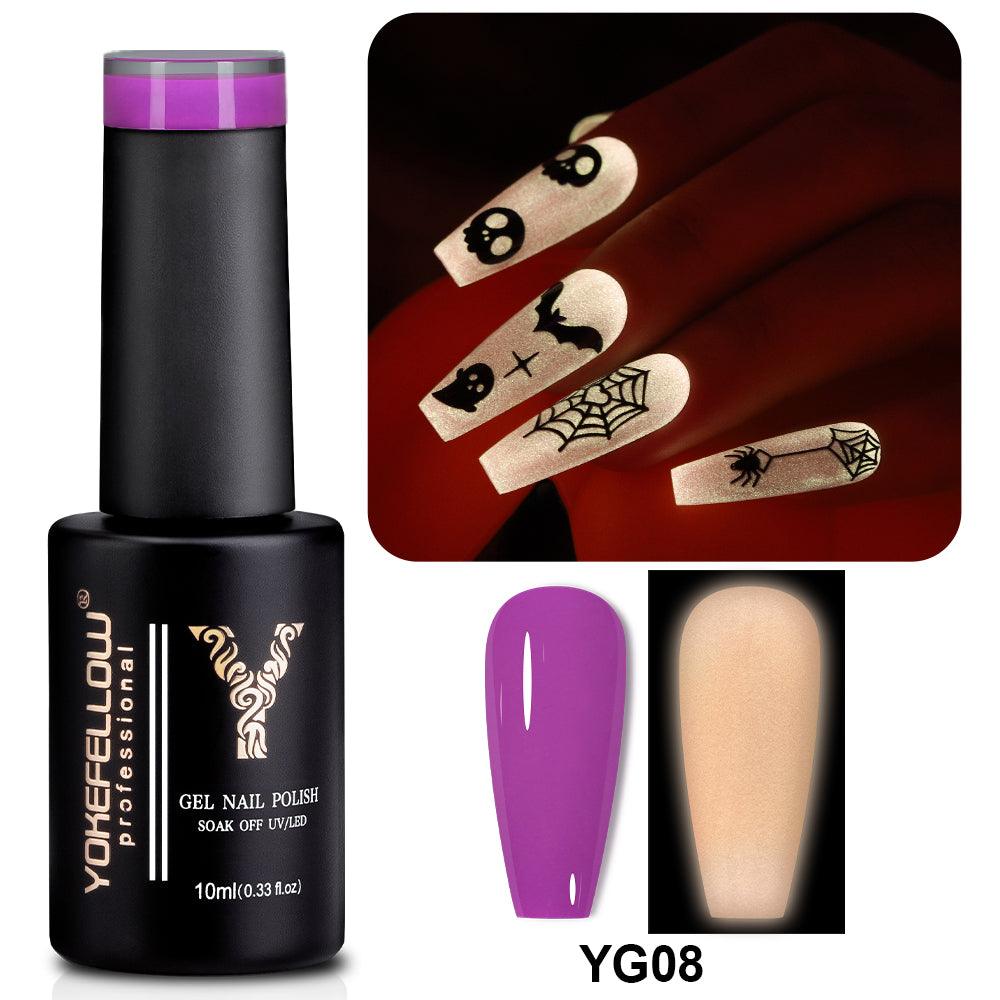 10 ml leuchtender Gel-Nagellack, YG08