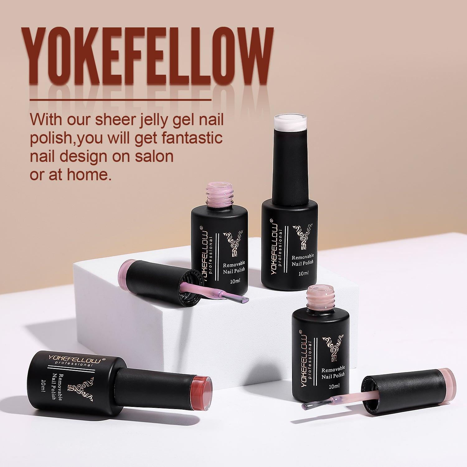 10ML Jelly Gel Polish-YZ08 - YokefellowBeauty