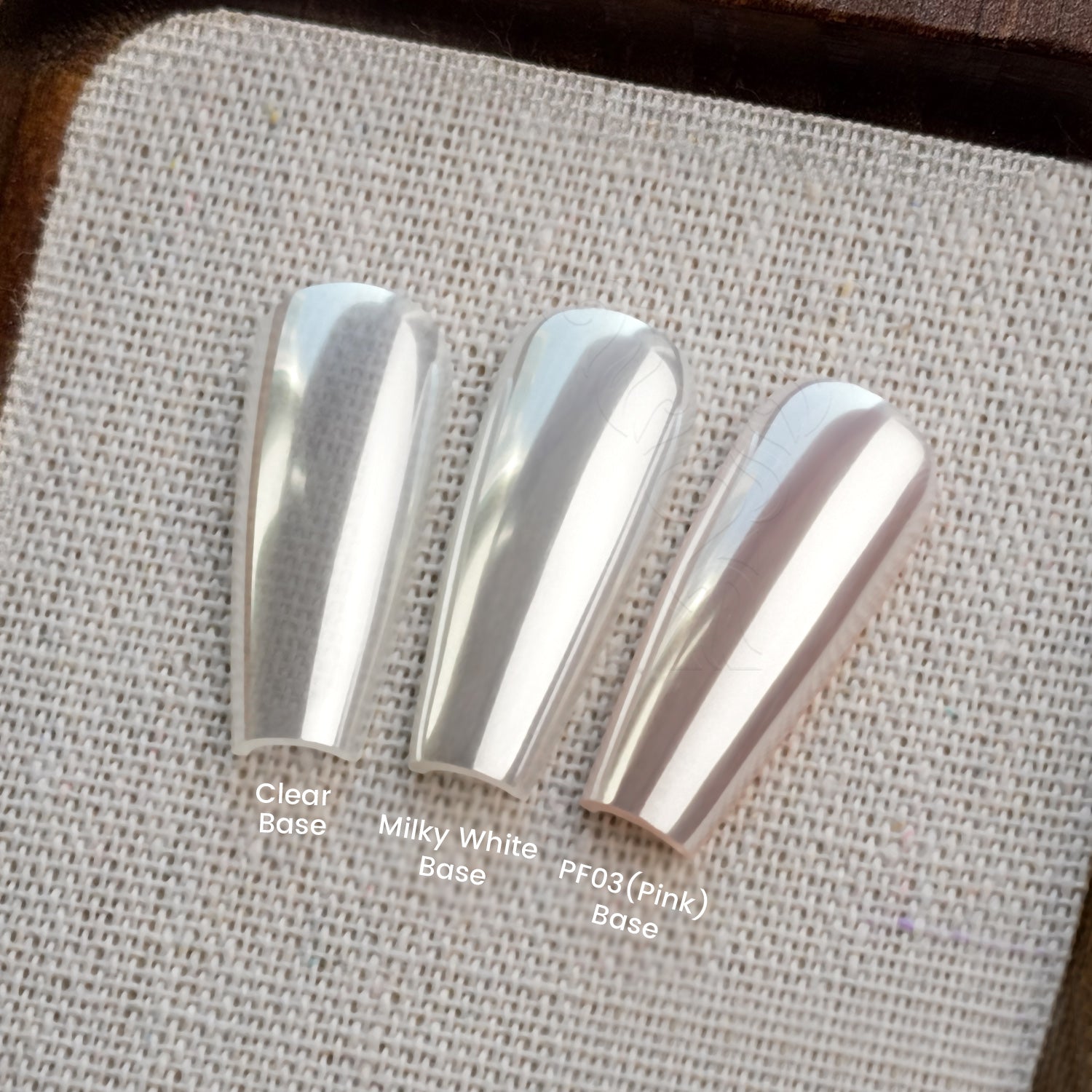 GleamTap Cushion Silvery Pearl Chrome Nail Powder-GT212 Silvery Pearl