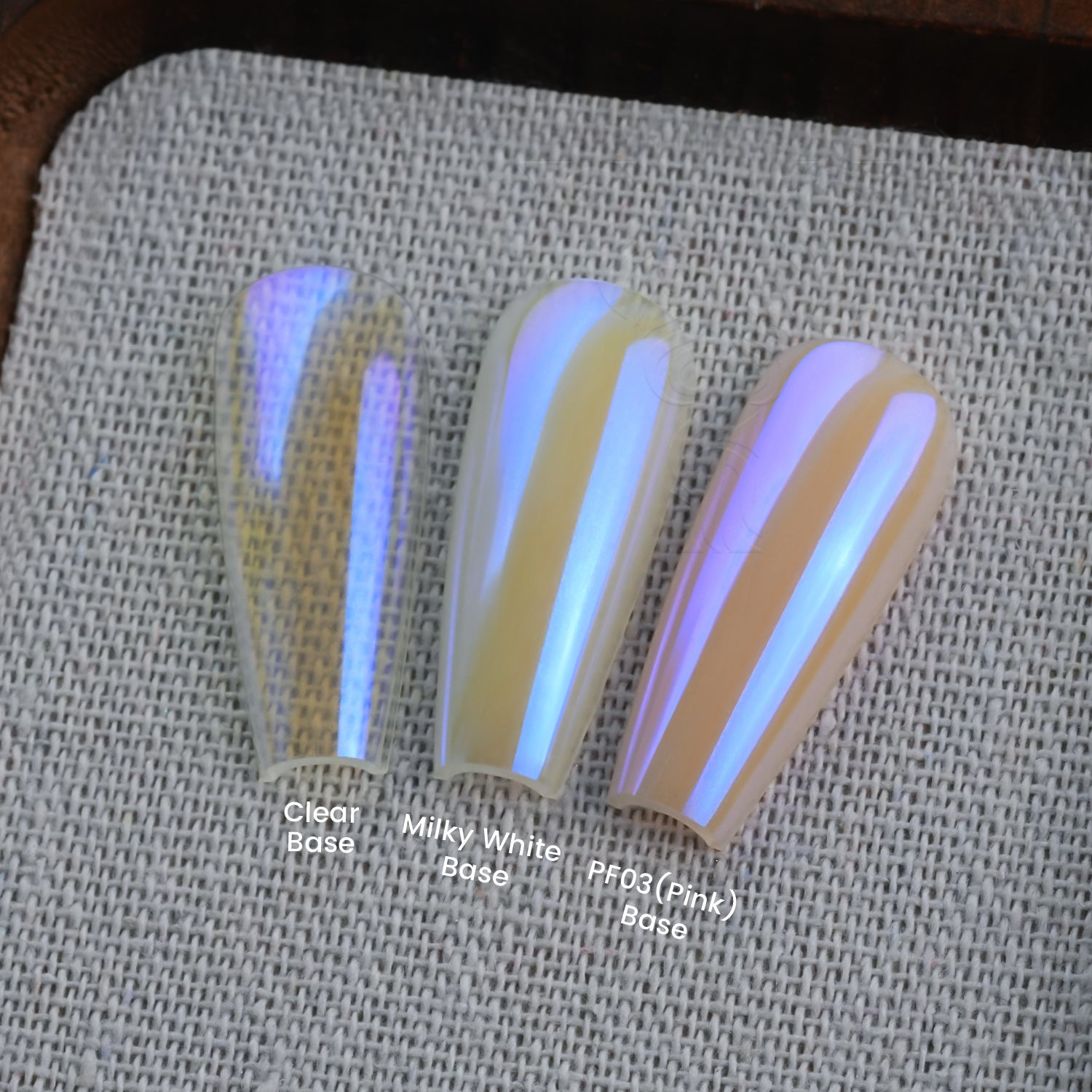GleamTap Cushion Aurora Chrome Nail Powder -GT117 Midnight Tear