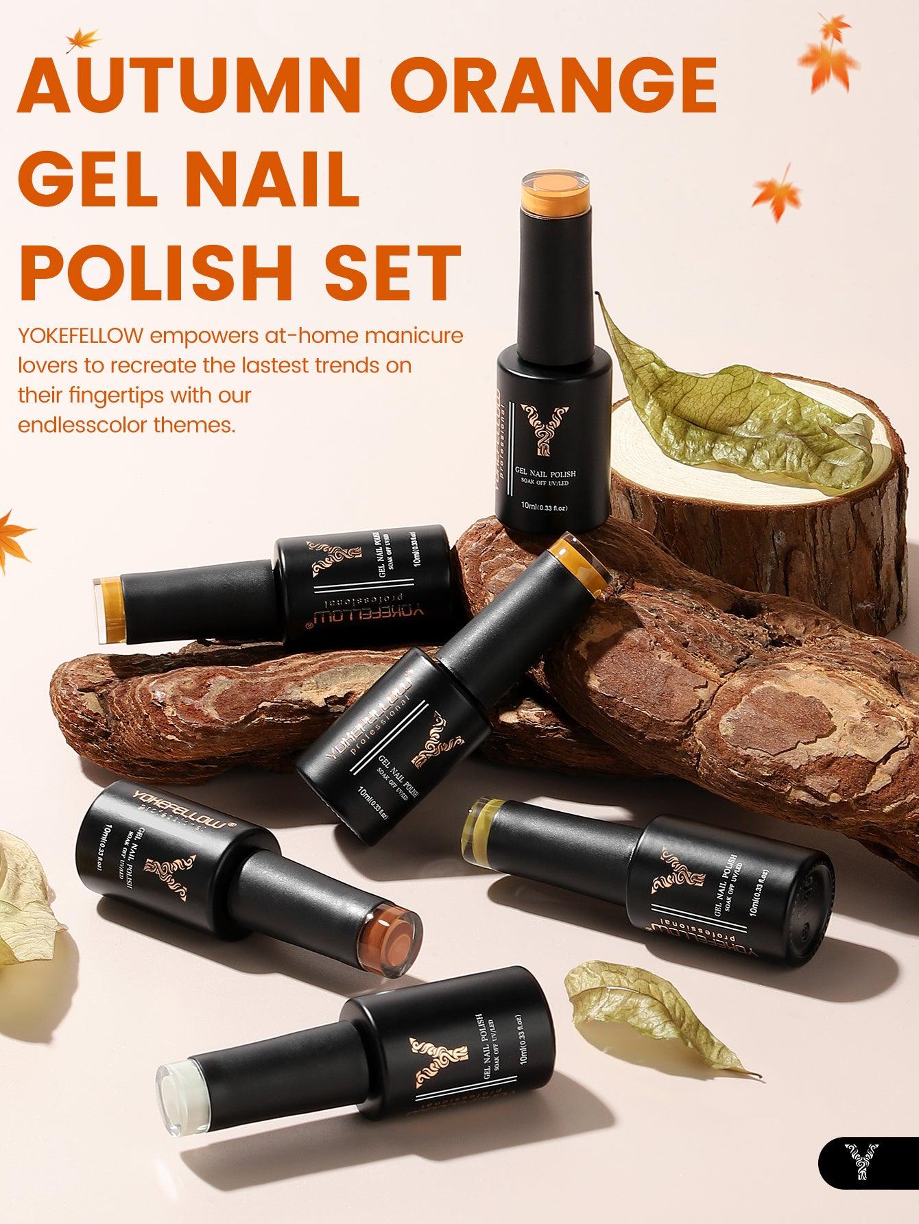Autumn Series-6 PCS Gel Polish Set