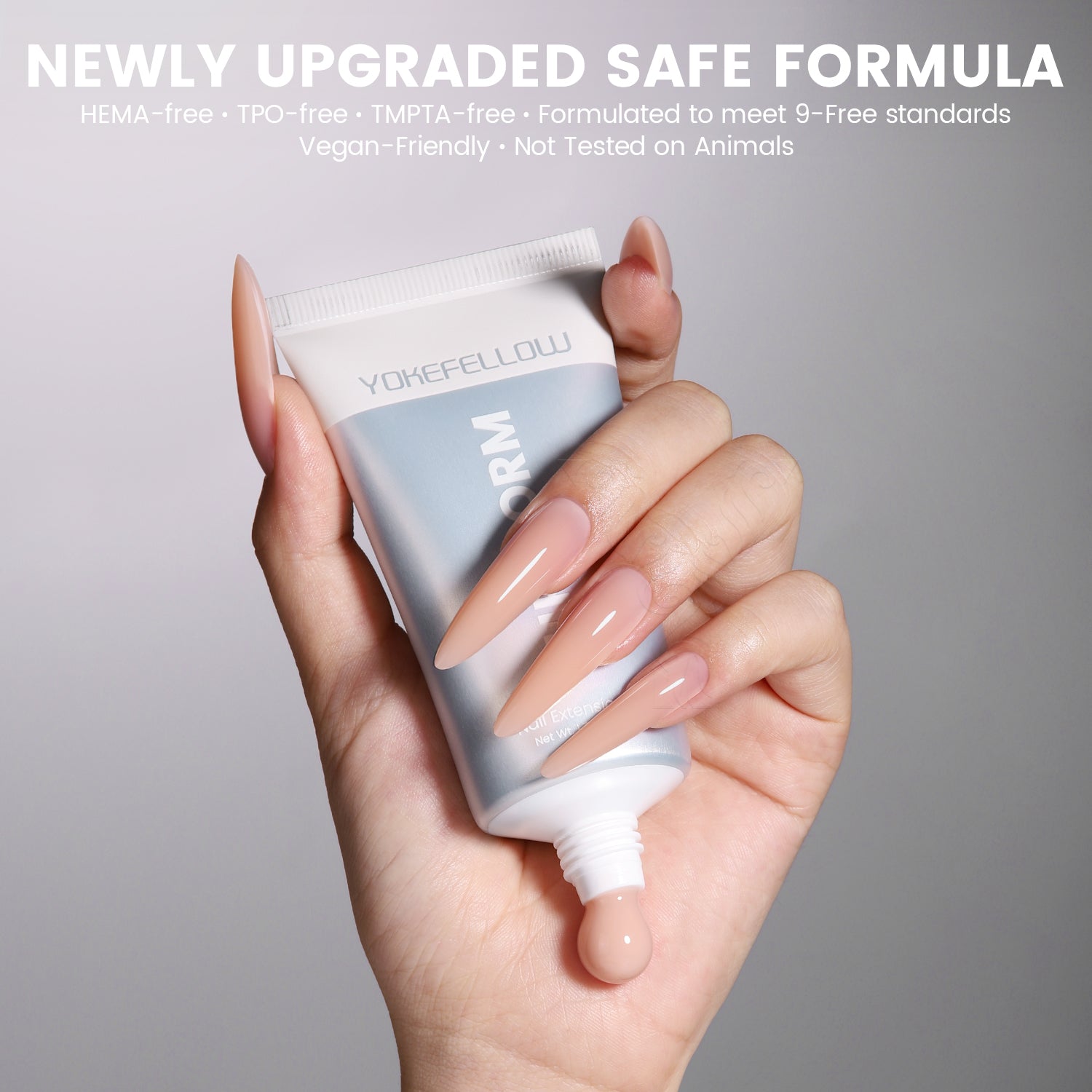50G Pureform Nail Extension Gel-PF10(Peach Nude)