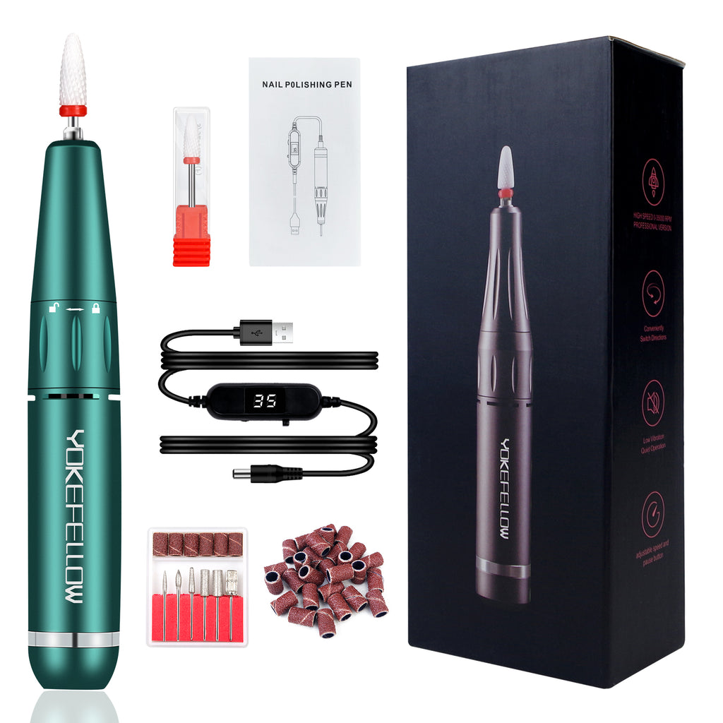 35000RPM Electric Nail Drill Pen-YK-301P - YokefellowBeauty