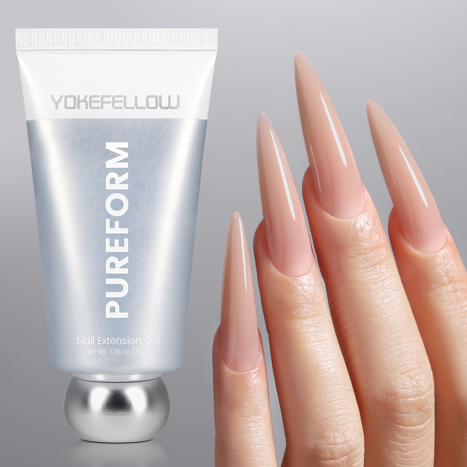 50G Pureform Nail Extension Gel-PF01(Crystal Clear)