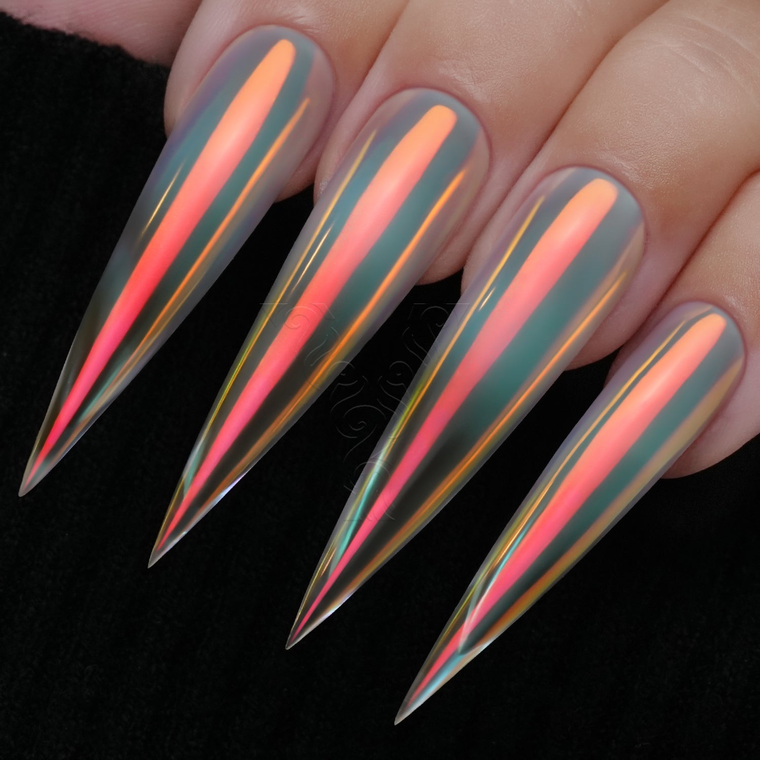 GleamTap Cushion Chrome Nail Powder-5PCS Pack