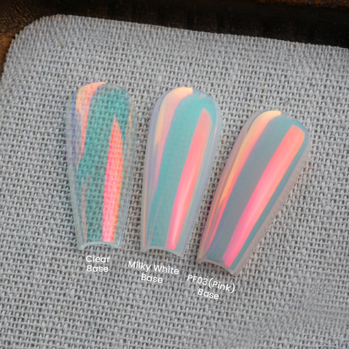 GleamTap Cushion Chrome Nail Powder with Sponges Patting-0.5g-GT111 Afterglow