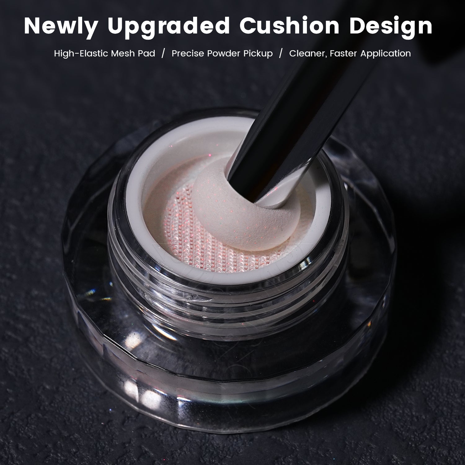 GleamTap Cushion Chrome Nail Powder-5PCS Pack
