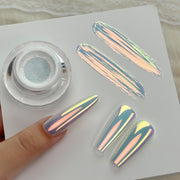 GleamTap Cushion Aurora Chrome Nail Powder-GT112 Golden Hour