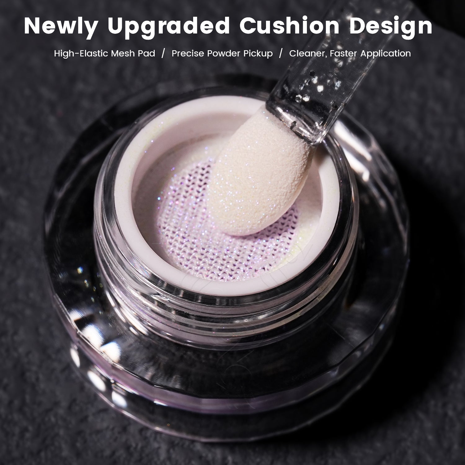 GleamTap Cushion Aurora Chrome Nail Powder -GT113 Daydream