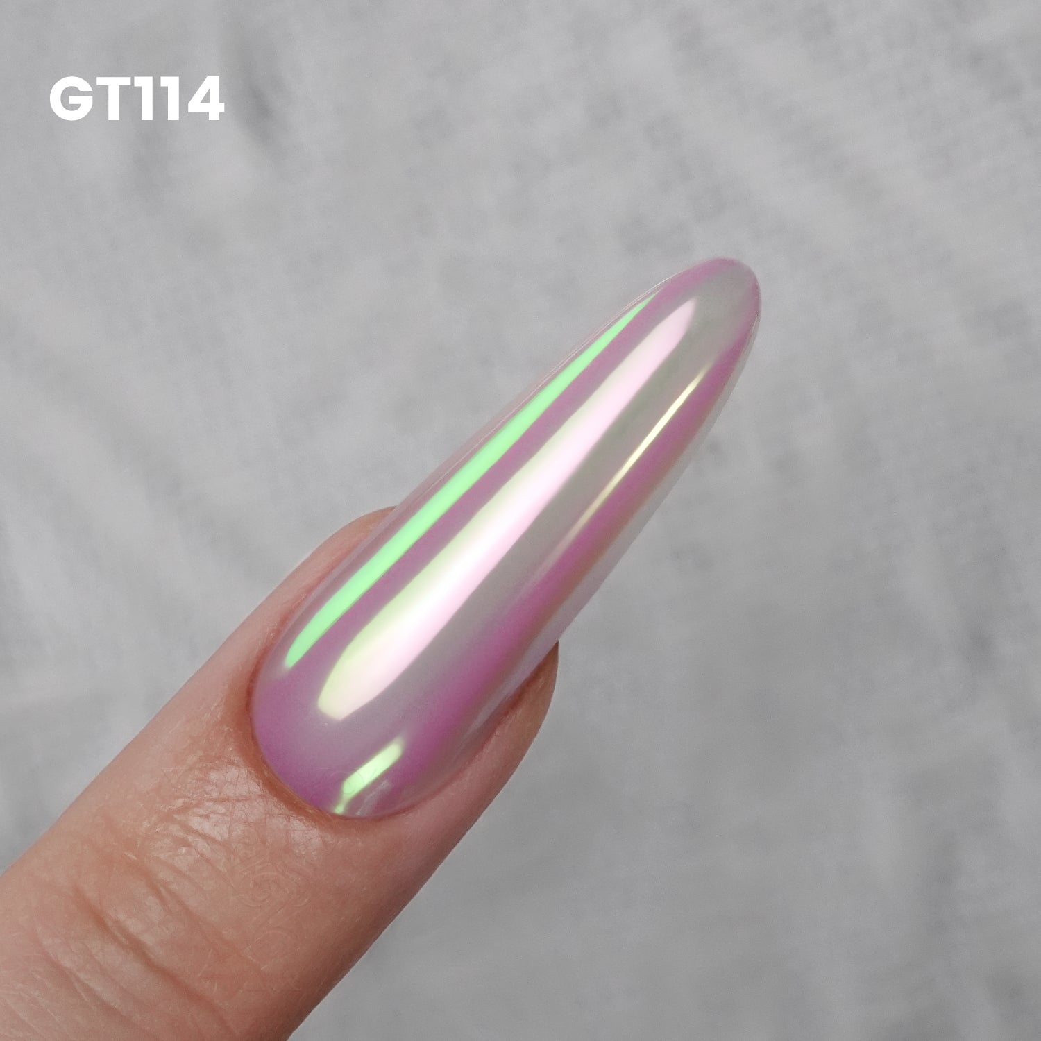 GleamTap Cushion Aurora Chrome Nail Powder -GT114 Reverie
