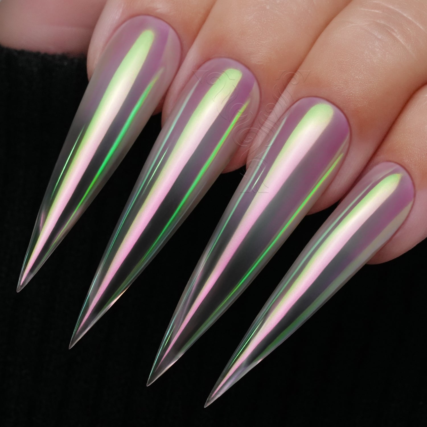 GleamTap Cushion Aurora Chrome Nail Powder -GT114 Reverie