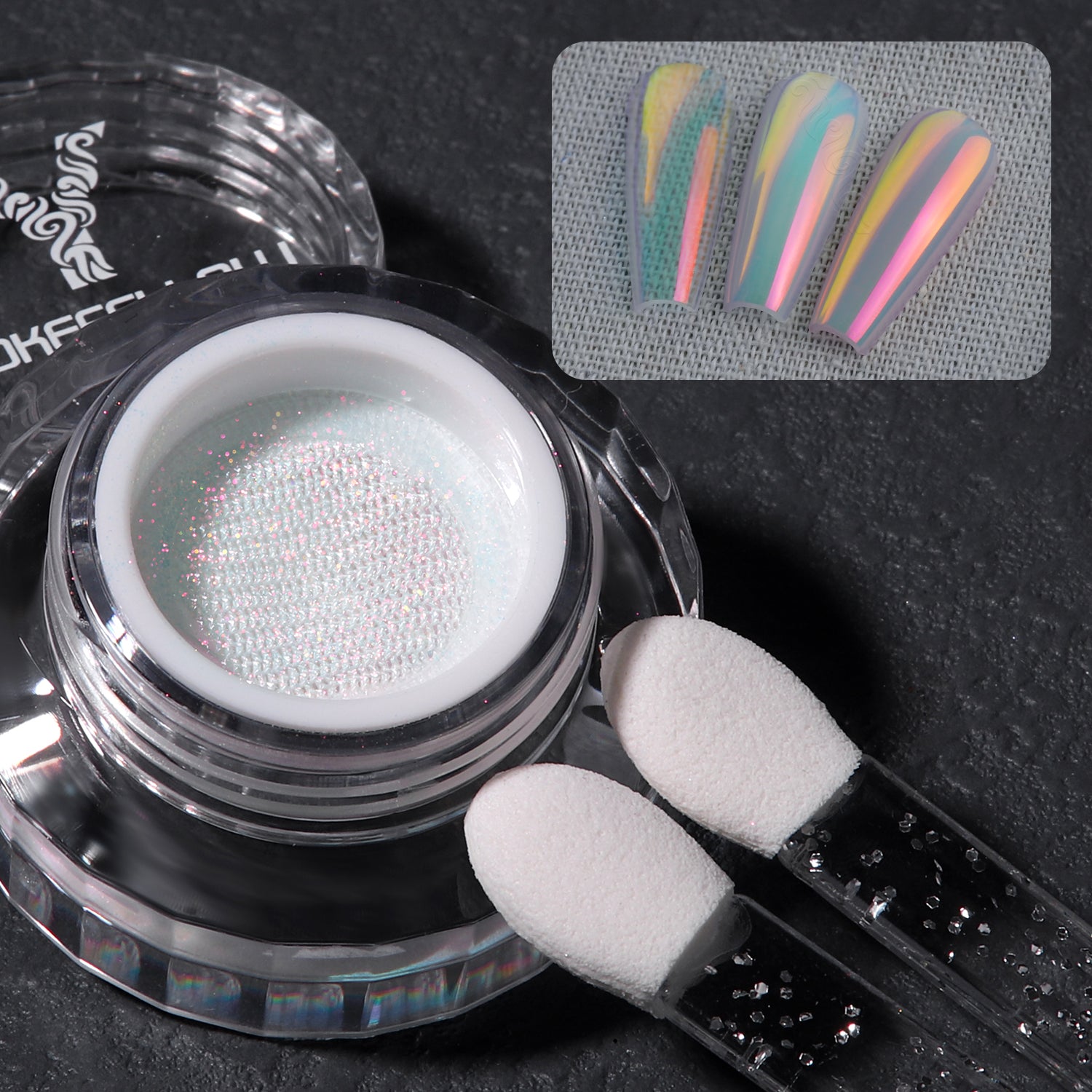 GleamTap Cushion Chrome Nail Powder-GT111-GT311
