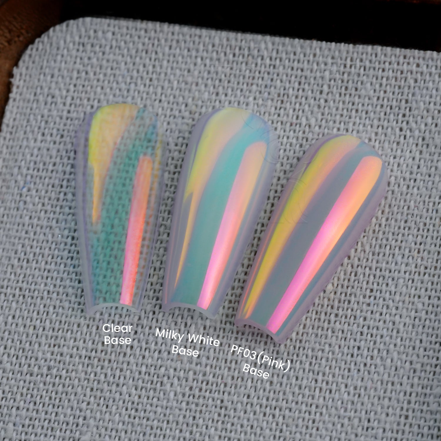 GleamTap Cushion Aurora Chrome Nail Powder -GT118 Blush Tide