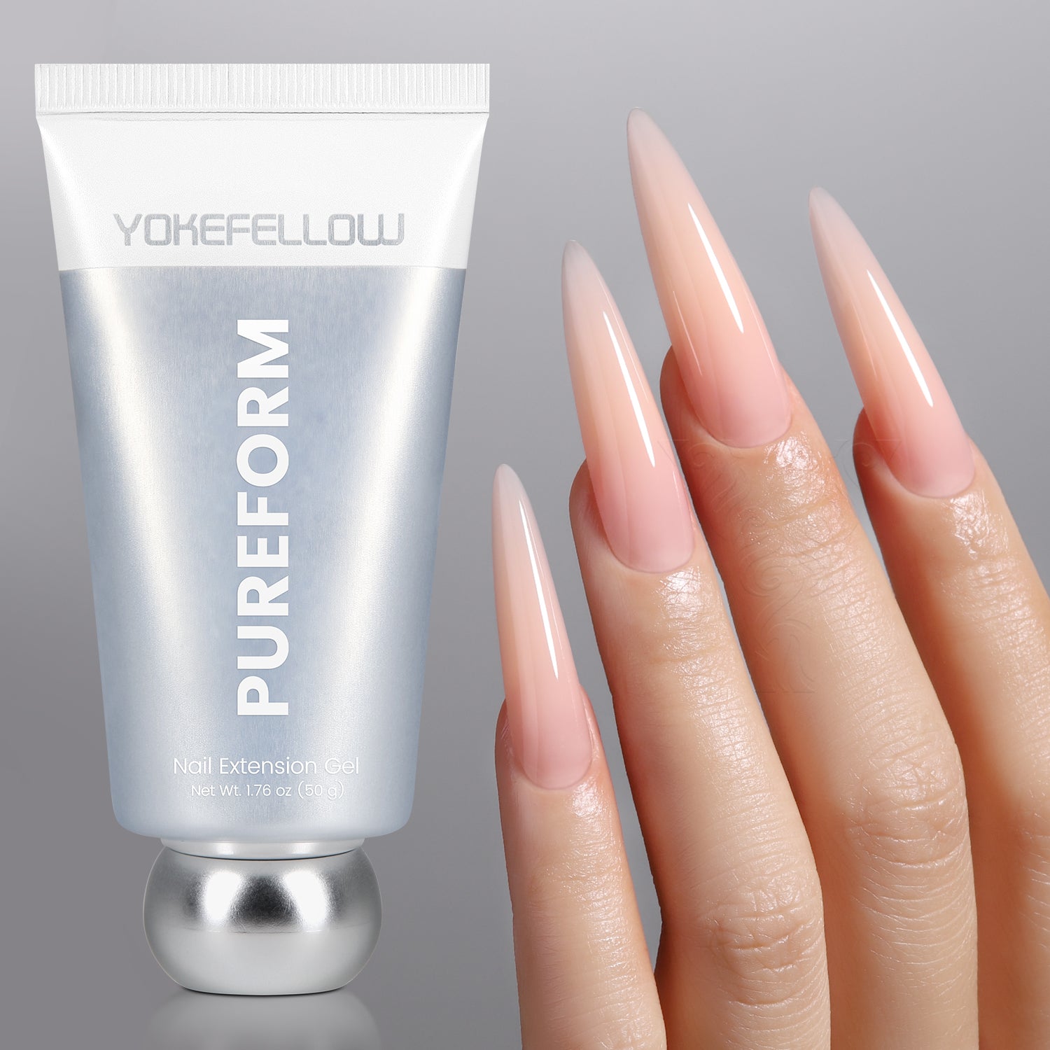 50G Pureform Nail Extension Gel-PF01(Crystal Clear)