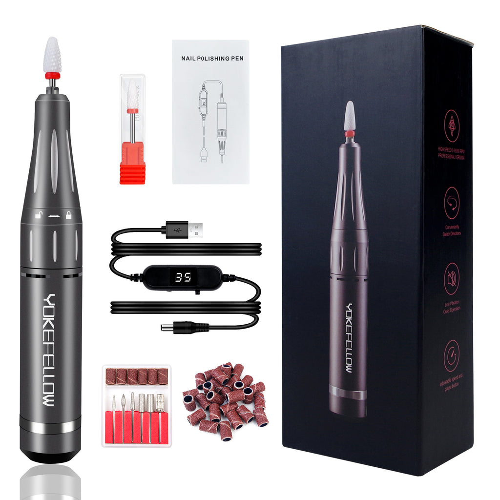 35000RPM  Electric Nail Drill Pen-YK-201P - YokefellowBeauty