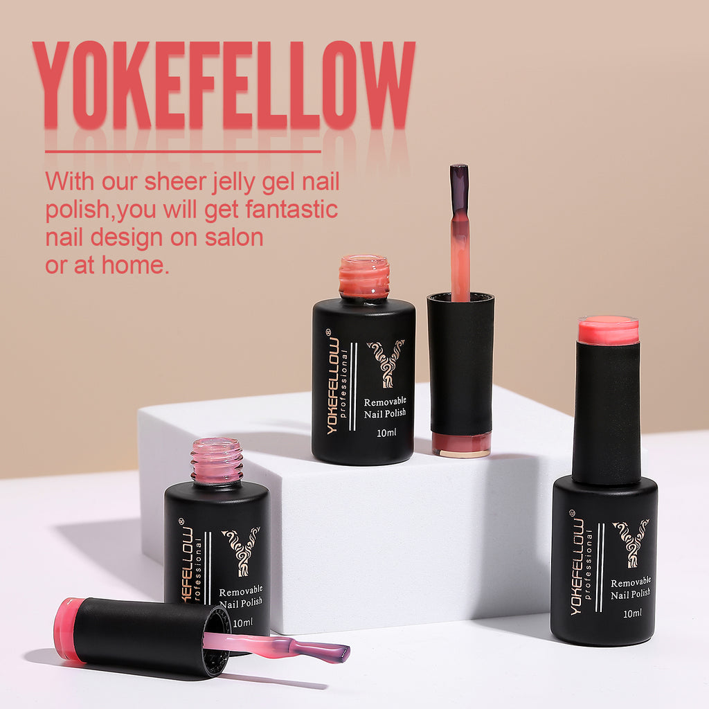 10ML Jelly Gel Polish-YZ11 - YokefellowBeauty